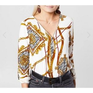 Buckle Baroque Top